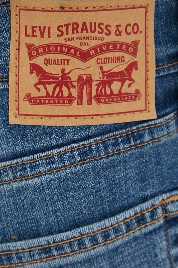 Levi's farmer MID RISE BOYFRIEND kék 19887.0309