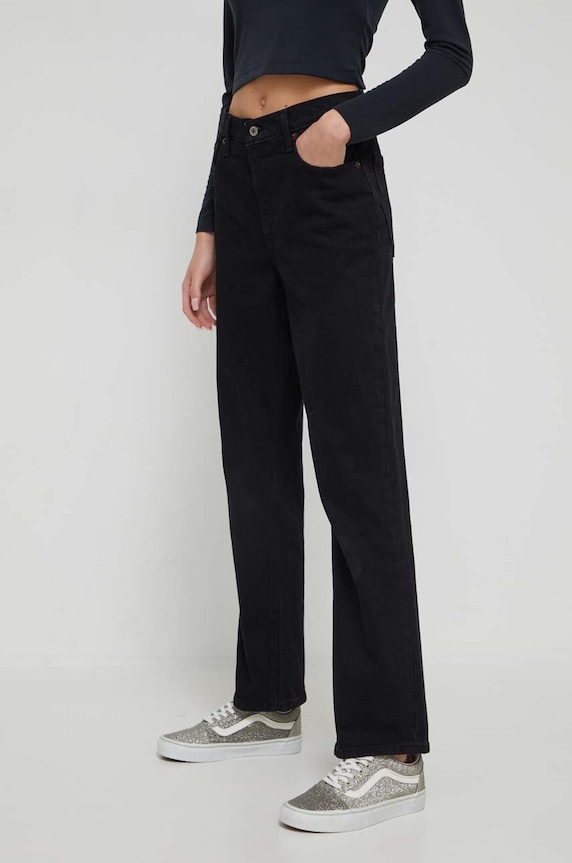 Abercrombie & Fitch jeansy czarny KI155.3410.975
