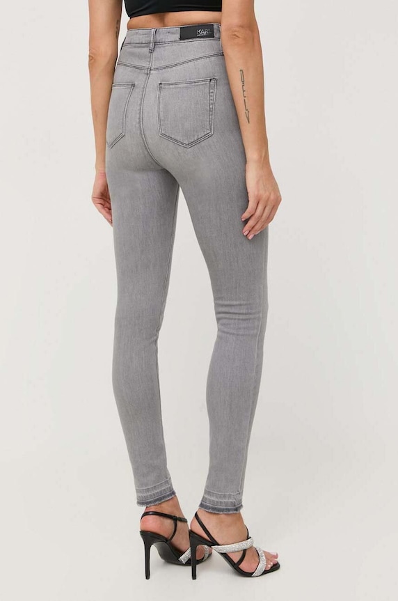 Odzież Karl Lagerfeld jeansy 235W1105 szary