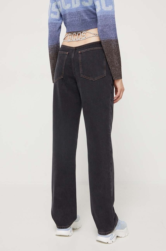 Odzież GCDS jeansy CC94W350224 czarny