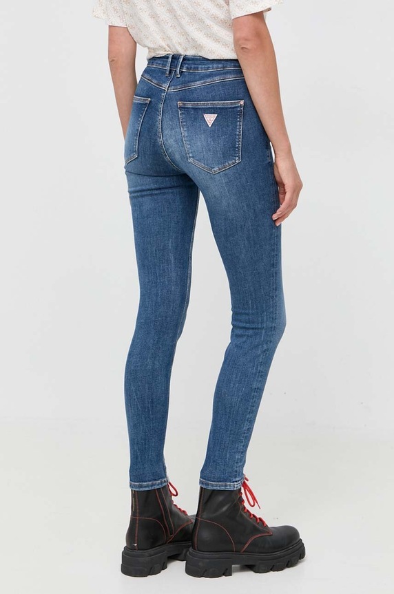Odzież Guess jeansy W2YA46.D4Q02 granatowy