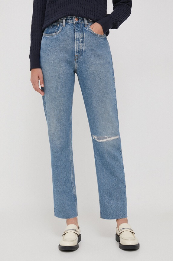 Džíny Pepe Jeans Planet friendly modrá PL204564.000