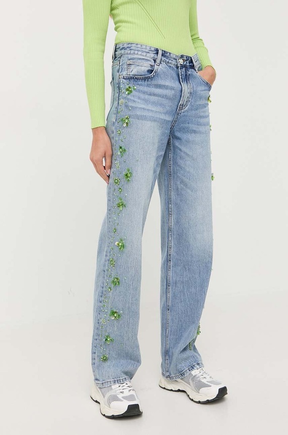 Miss Sixty jeansy 6T2JJ1630000 niebieski AW23