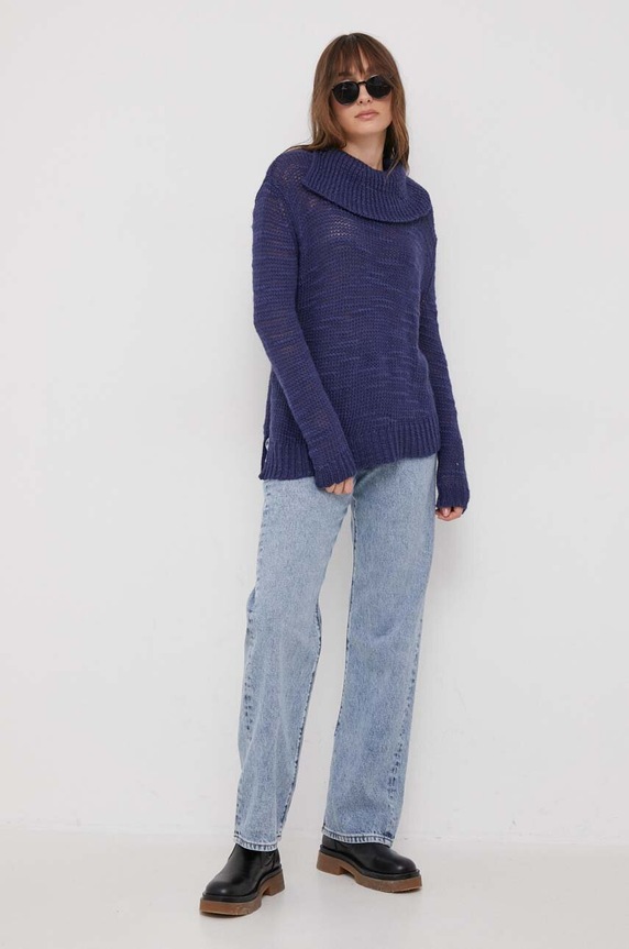 Rifle Tommy Hilfiger WW0WW39629 modrá AW23