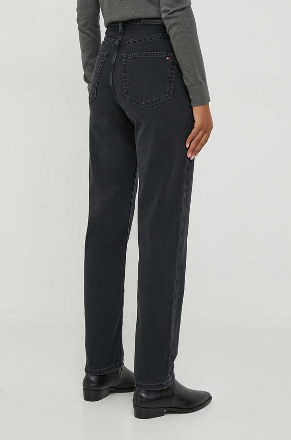 Ρούχα Τζιν παντελόνι Tommy Hilfiger Classic WW0WW40288 μαύρο