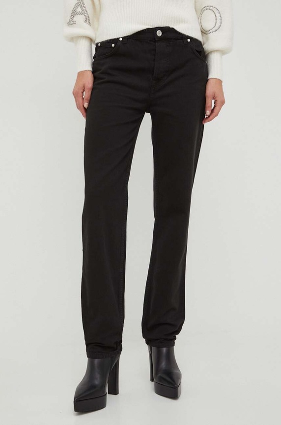 Τζιν παντελόνι Trussardi μαύρο 56J00212.1T006447
