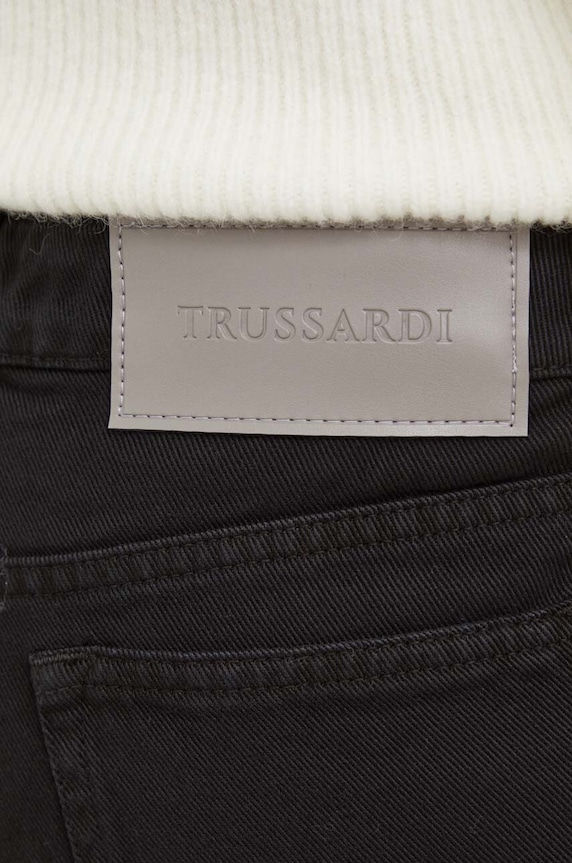 Τζιν παντελόνι Trussardi μαύρο 56J00212.1T006447