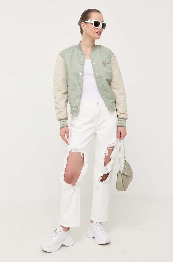 Miss Sixty jeansy 6T2JJ0390000 biały AW23