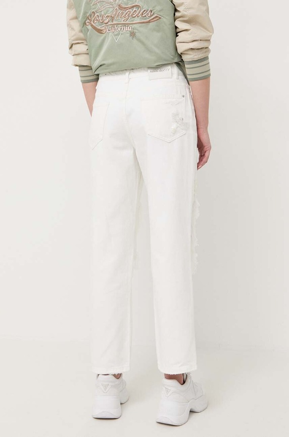 Odzież Miss Sixty jeansy 6T2JJ0390000 biały