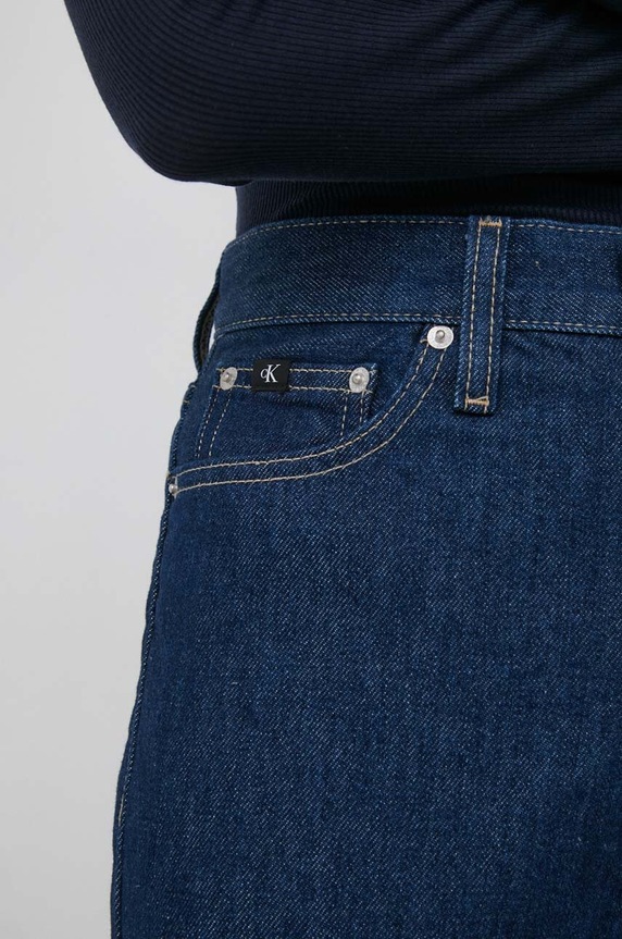 Calvin Klein Jeans jeansy AUTHENTIC BOOTCUT granatowy J20J221760