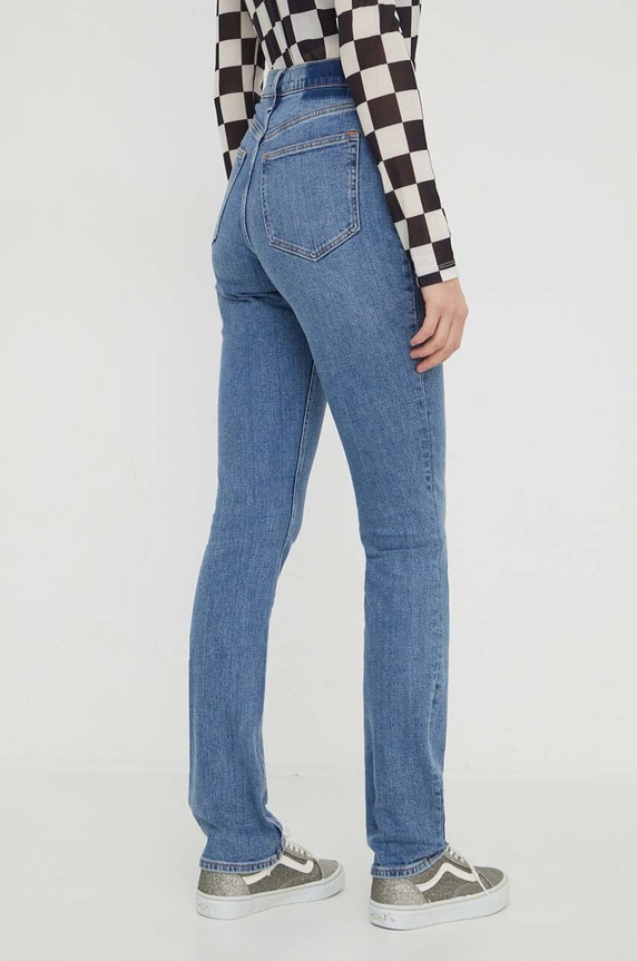 Odzież Abercrombie & Fitch jeansy KI155.3497.278 niebieski