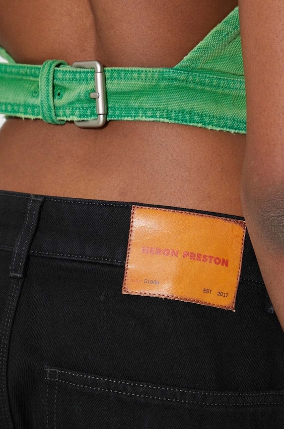 Джинси Heron Preston Rebuilt Denim Carpenter чорний HWYB009F23DEN0011000