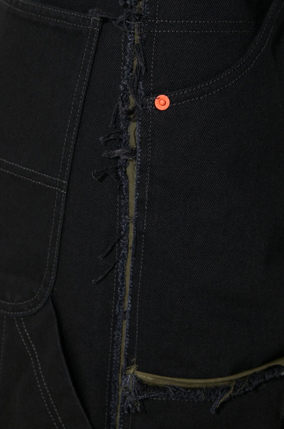 Джинси Heron Preston Rebuilt Denim Carpenter HWYB009F23DEN0011000 чорний
