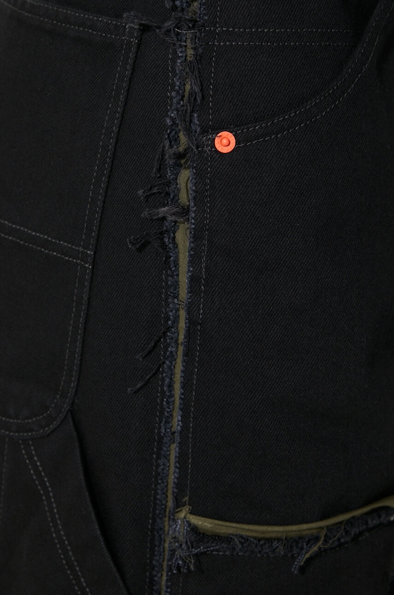 Джинси Heron Preston Rebuilt Denim Carpenter HWYB009F23DEN0011000 чорний