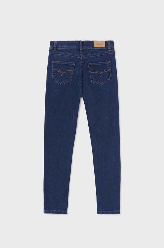 Fete Mayoral jeans copii 557.8E.Junior.9BYX bleumarin