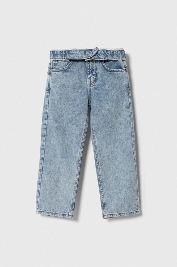 Sisley jeans copii 4YO7YE00O.G.SEASONAL albastru AW23