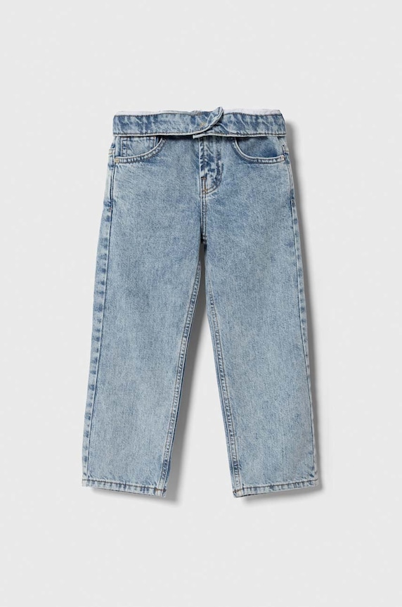 Sisley jeans copii 4YO7YE00O.G.SEASONAL albastru AW23