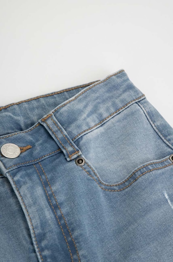 Fete Coccodrillo jeans copii ZC3123103JCG bleumarin