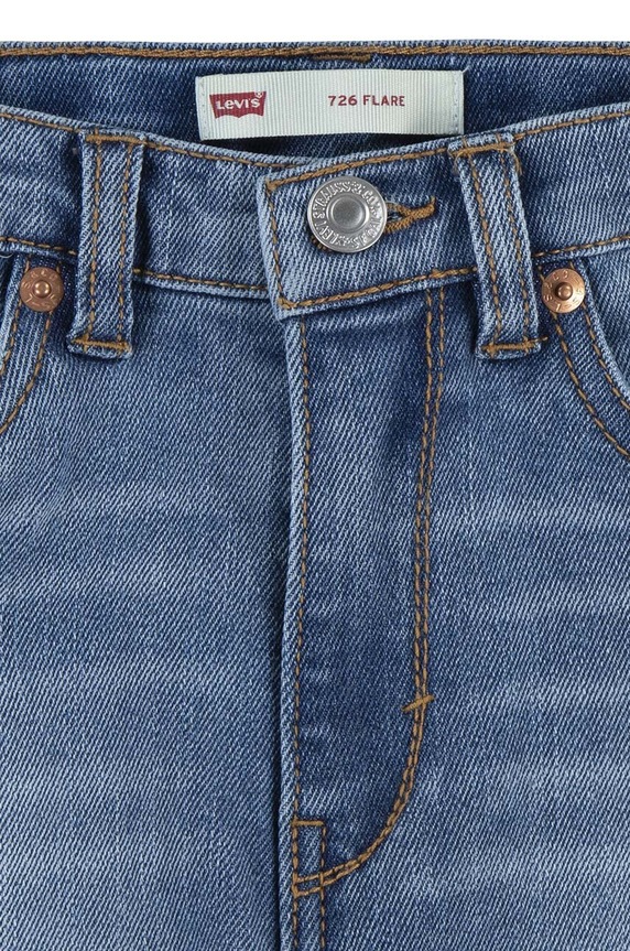 Djevojčice Dječje traperice Levi's 726 4EG970 plava