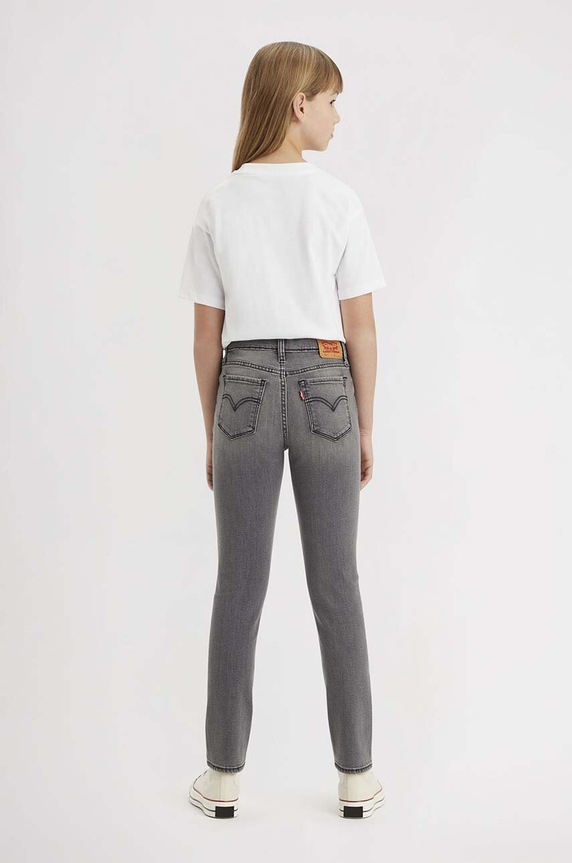 Παιδικά τζιν Levi's 501 4EH879 γκρί