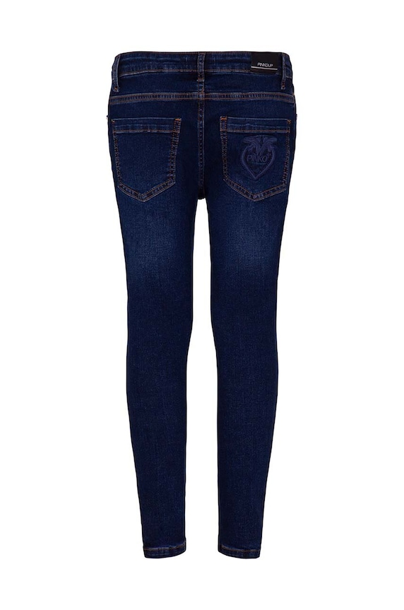 Pinko Up jeans per bambini F3PIJGDP074 blu AW23