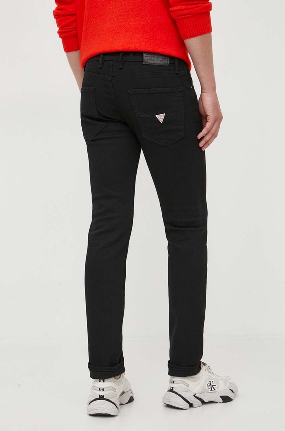 Odzież Guess jeansy ANGELS M2YAN2.D4Q51 czarny