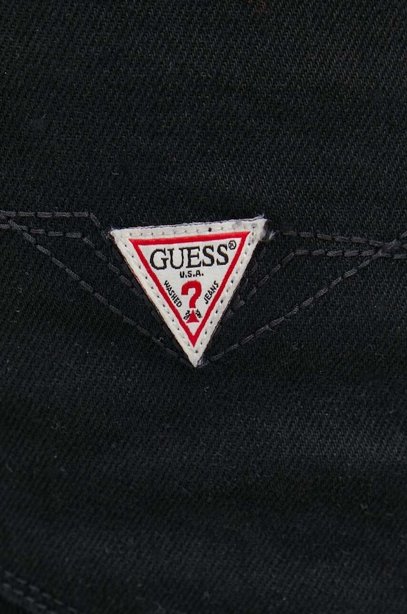 Guess jeansy ANGELS czarny M2YAN2.D4Q51