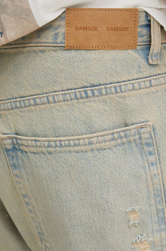 Samsoe Samsoe jeansy Eddie niebieski M23200035