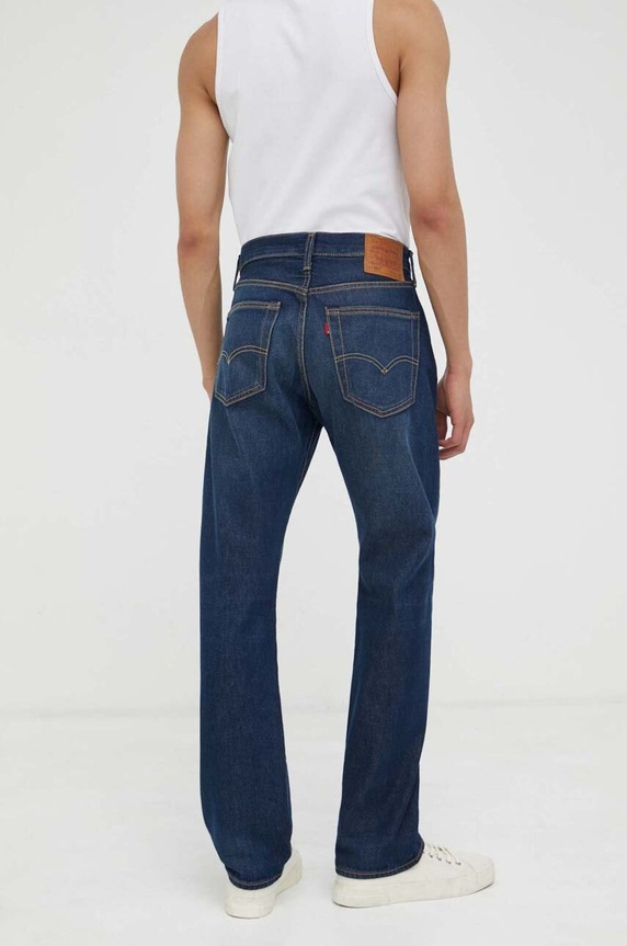 Дрехи Памучни дънки Levi's 501 00501.3411 тъмносин