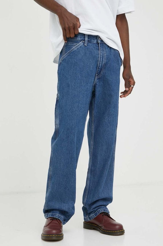 Odzież Levi's jeansy 568 LOOSE STRT CARPENTER 55849.0033 niebieski
