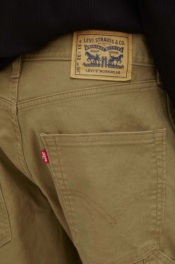 Ruházat Levi's farmer 565 WORKWEAR A5756.0001 barna