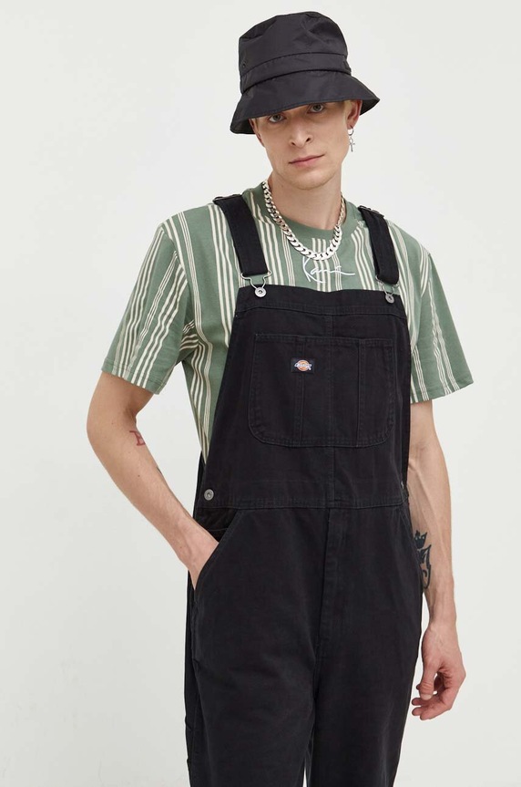 Dickies kantáros farmernadrág fekete DK0A4XLXC401