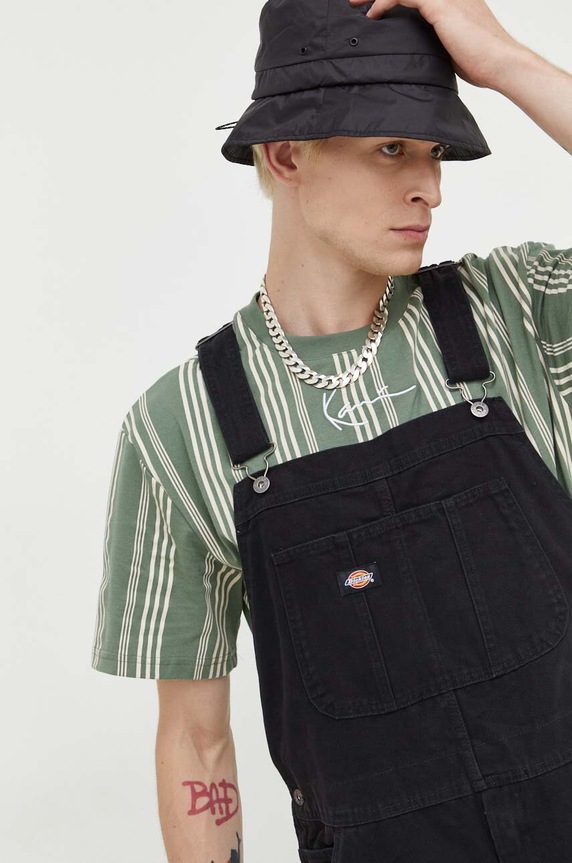 Dickies kantáros farmernadrág DK0A4XLXC401 fekete