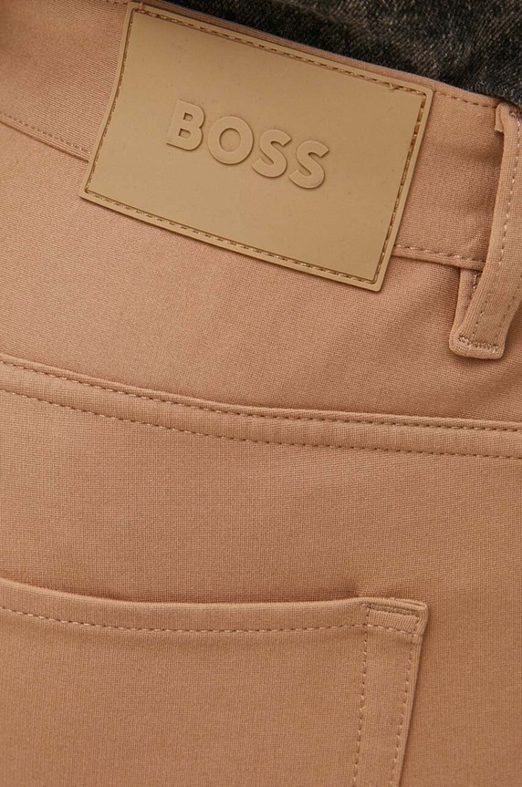 BOSS spodnie beżowy 50500729