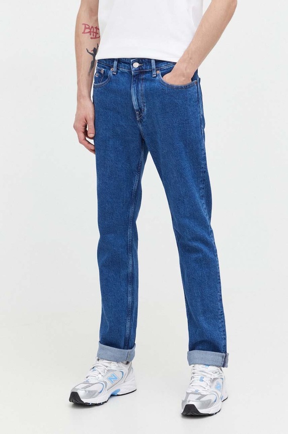 Tommy Jeans jeansy niebieski DM0DM17397