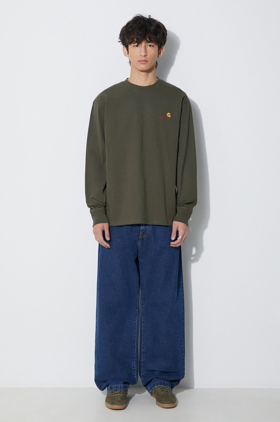 Джинси Carhartt WIP I030468.0106 темно-синій AW24