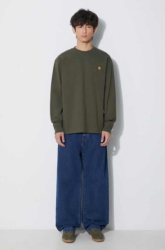 Джинси Carhartt WIP I030468.0106 темно-синій AW24