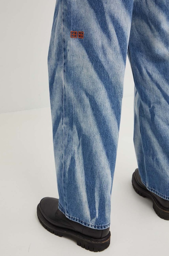 KSUBI jeansy niebieski MPF23DJ027