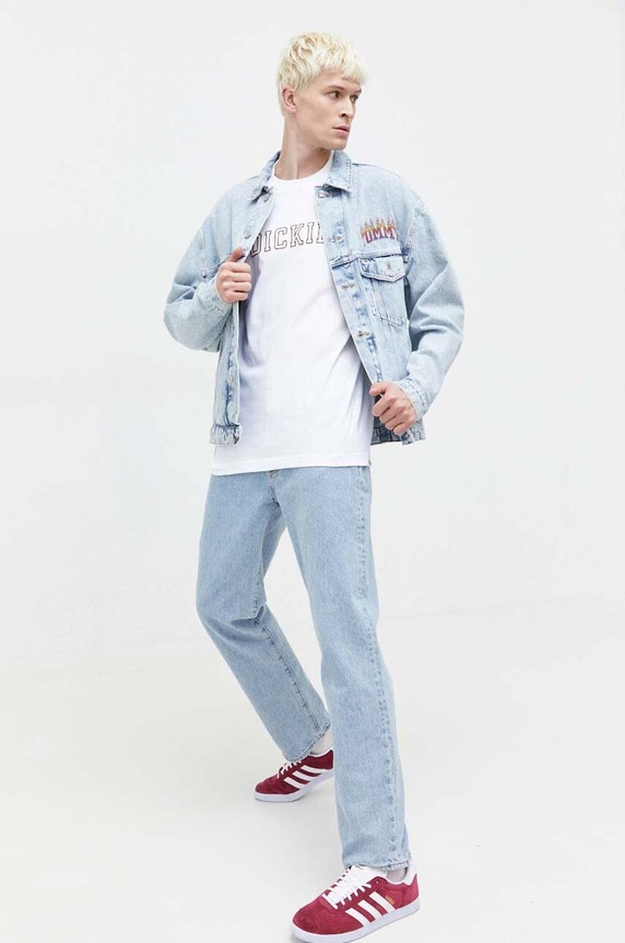 Abercrombie & Fitch jeansy KI131.2004.280 niebieski SS24