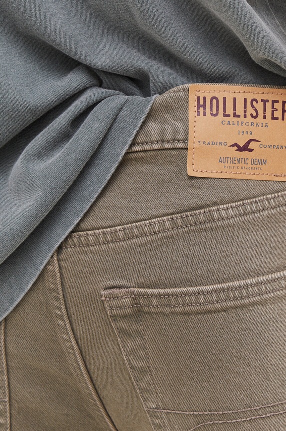 Hollister Co. jeansy beżowy KI331.3186.477
