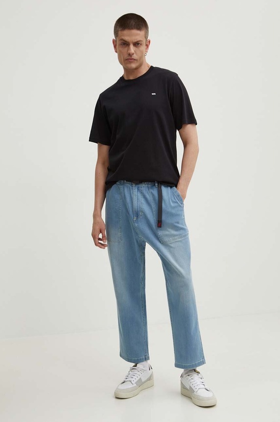 Gramicci jeansy Stretch Denim Loose Taprd G3FU.P004 niebieski AW23