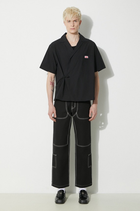 PLEASURES jeans Ultra Utility Pants P23W031.BLACK black AW23