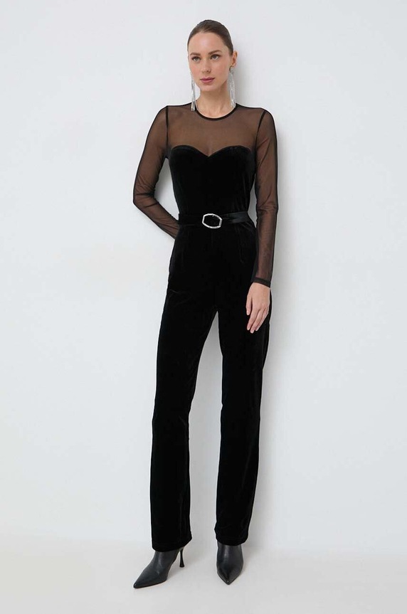 Kombinezon Morgan Z elastanom črna PBABE.NOIR