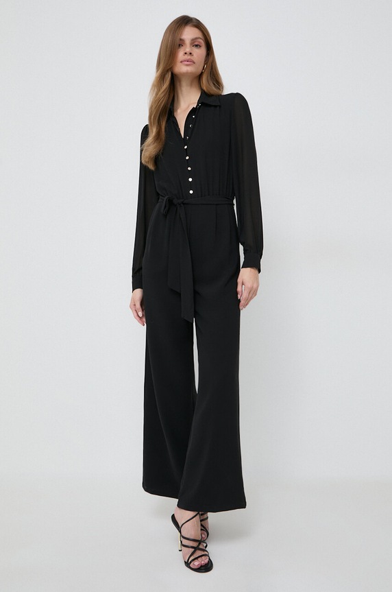 Morgan kombinezon casual czarny PICHU.NOIR