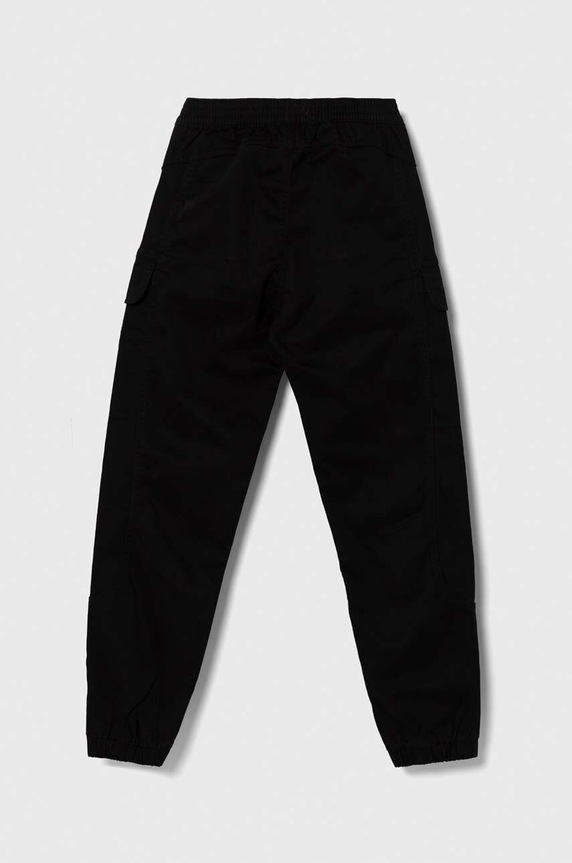 Chłopiec Calvin Klein Jeans spodnie dziecięce IB0IB01675.9BYX czarny
