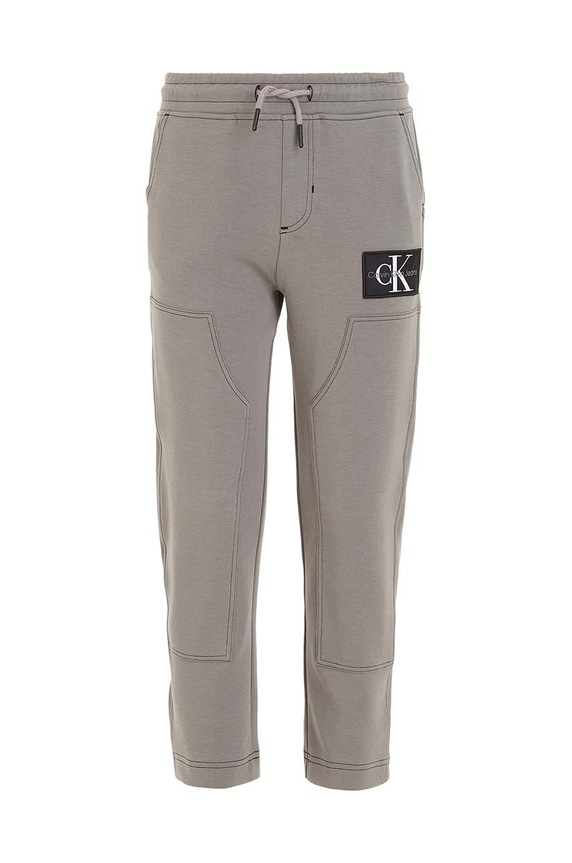Παιδικό φούτερ Calvin Klein Jeans IB0IB01769.9BYX γκρί AW23