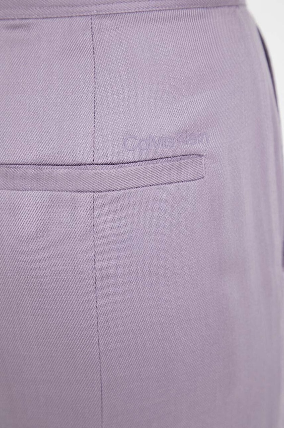 Calvin Klein spodnie K20K205687 fioletowy