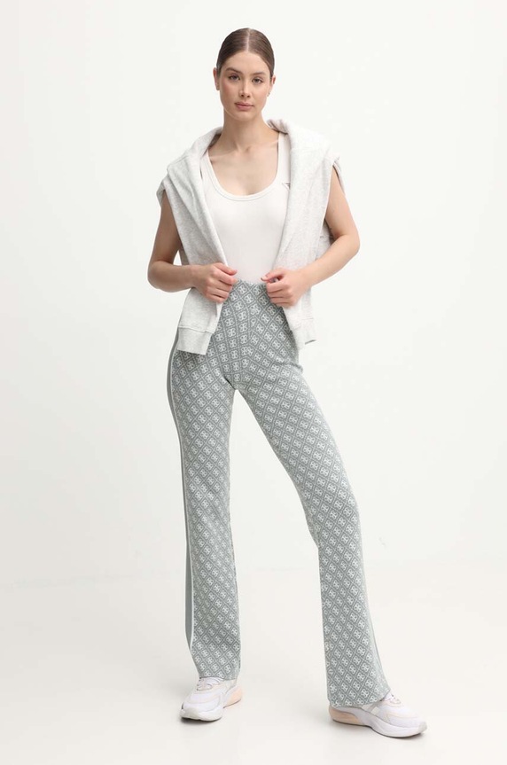 Παντελόνι Guess W3YB38.Z37K0 πράσινο AW24