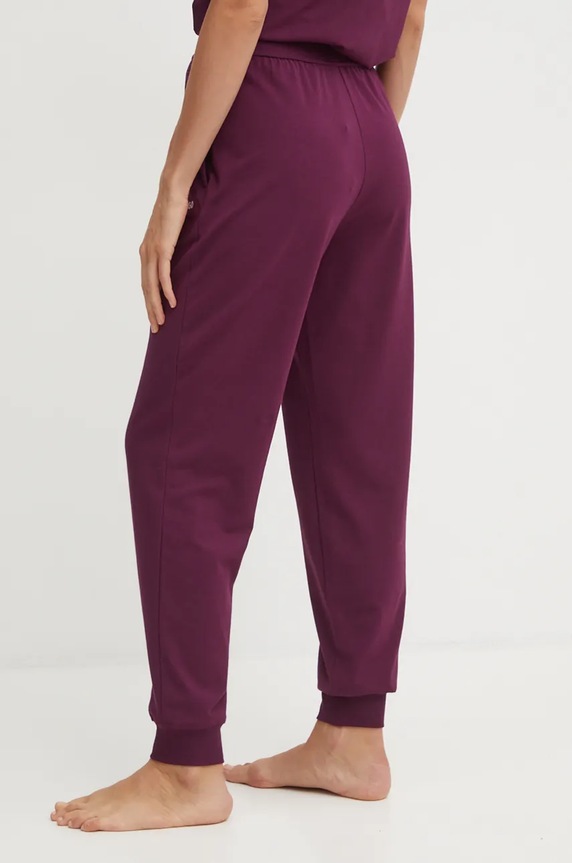 Oblačila Hlače lounge HUGO SHUFFLE_PANTS 50490578 vijolična