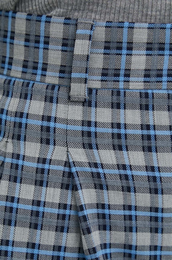 Vlněné kalhoty PS Paul Smith šedá W2R.207T.L31069